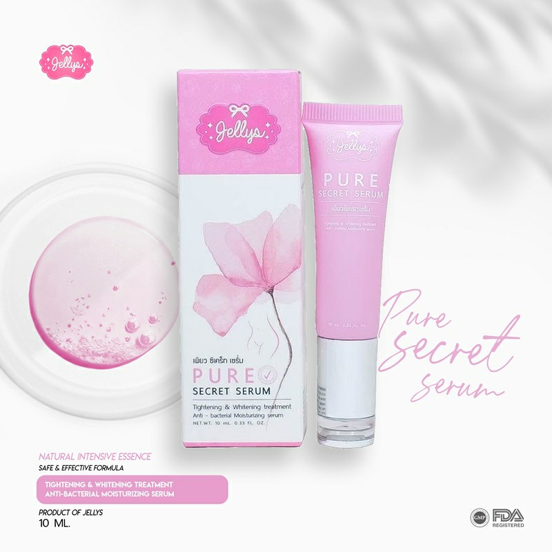 Thai Wholesaler - Thank you for user review 🥰 🌸 PURE SOAP BY JELLYS 🌸 It  claims to brighten and hydrate your skin and yes! The results prove it all  💜 I've